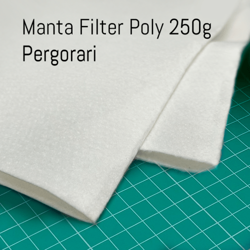 MANTA POLY FILTER 250gr para Forros interno de Bolsa e Artesanato (1,50X25) 440411071
