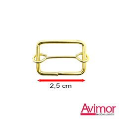 Regulador 2,5 cm Dourado SAREG25DOU