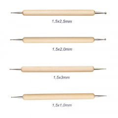 Kit Boleador de Madeira Lanmax 05 Und p33941