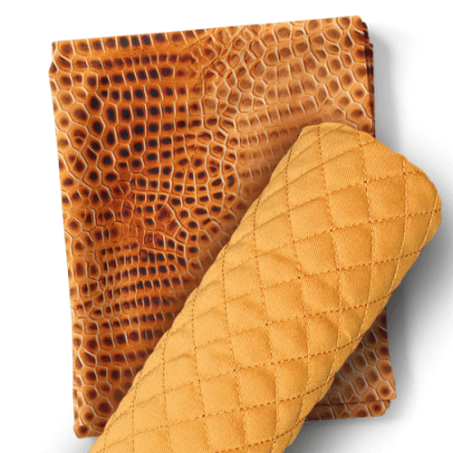 Composê Sarja Impermeável 3D Couro Claro + Matelassê ou Sarja Lisa (0,50 x 1,50)