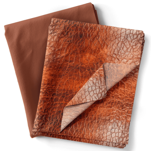 Composê Sarja Impermeável 3D Efeito Couro + Sarja Lisa (0,50 x 1,50)