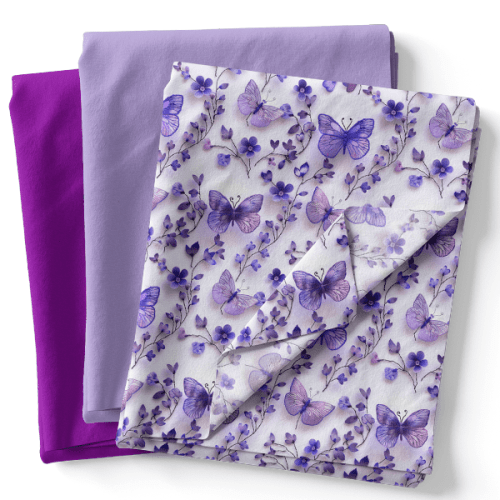 Composê Sarja Impermeável 3D Jardim das Borboletas + Sarja Lisa (0,50 x 1,50) Composê Sarja Impermeável 3D Jardim das Borboletas + Sarja Lisa (0,50 x 1,50)