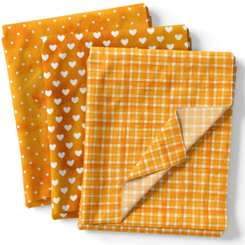 Kit Tecidos 0,50x1,50 mts Composê Tricoline Digital Aquarelado Várias Cores KT061