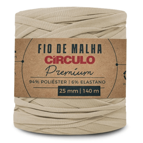 Fio de Malha Premium Circulo Várias Cores 25mm 140mts 432512