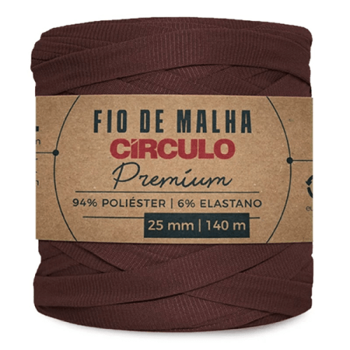 Fio de Malha Premium Circulo Várias Cores 25mm 140mts 432512