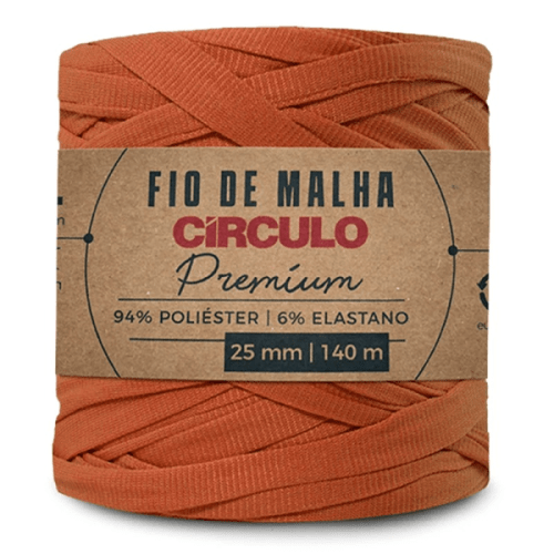 Fio de Malha Premium Circulo Várias Cores 25mm 140mts 432512