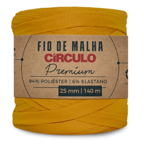 Fio de Malha Premium Circulo Várias Cores 25mm 140mts 432512