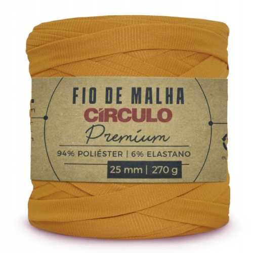 Fio de Malha Premium Circulo Várias Cores 25mm 140mts 432512