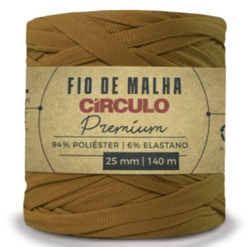 Fio de Malha Premium Circulo Várias Cores 25mm 140mts 432512
