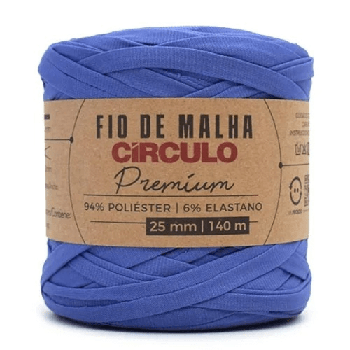 Fio de Malha Premium Circulo Várias Cores 25mm 140mts 432512