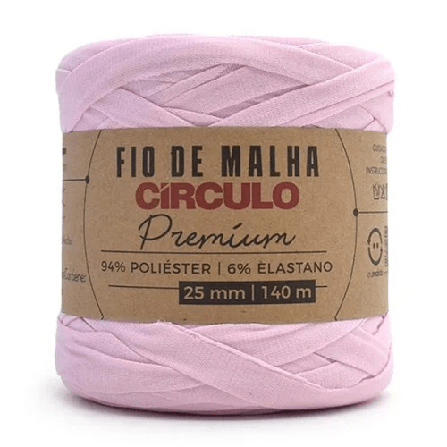 Fio de Malha Premium Circulo Várias Cores 25mm 140mts 432512