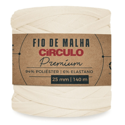 Fio de Malha Premium Circulo Várias Cores 25mm 140mts 432512