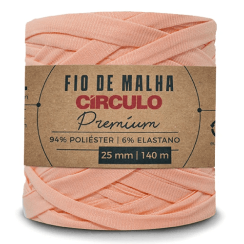 Fio de Malha Premium Circulo Várias Cores 25mm 140mts 432512
