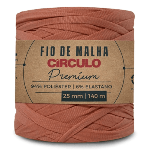 Fio de Malha Premium Circulo Várias Cores 25mm 140mts 432512