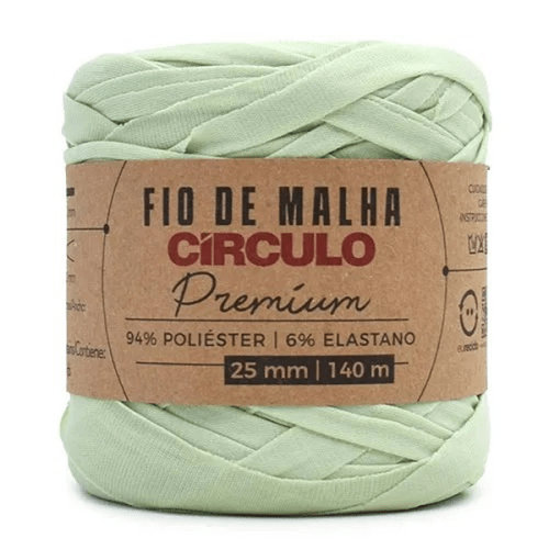 Fio de Malha Premium Circulo Várias Cores 25mm 140mts 432512