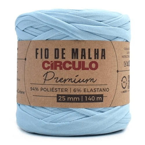 Fio de Malha Premium Circulo Várias Cores 25mm 140mts 432512