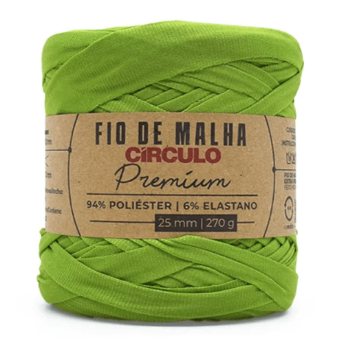 Fio de Malha Premium Circulo Várias Cores 25mm 140mts 432512