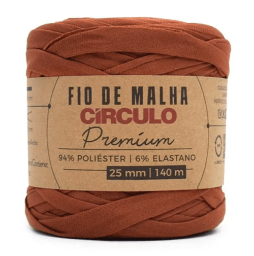 Fio de Malha Premium Circulo Várias Cores 25mm 140mts 432512