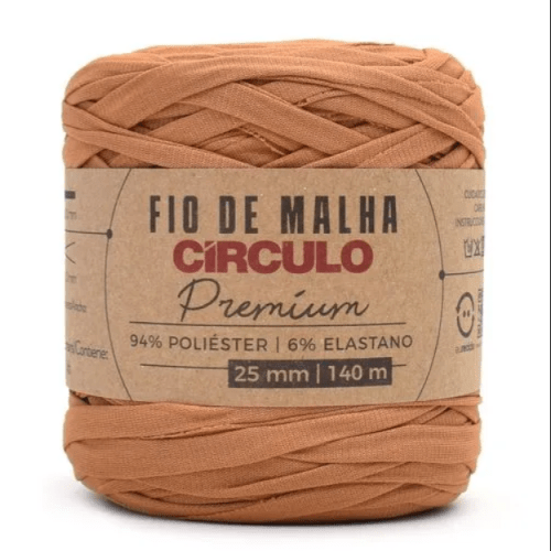 Fio de Malha Premium Circulo Várias Cores 25mm 140mts 432512