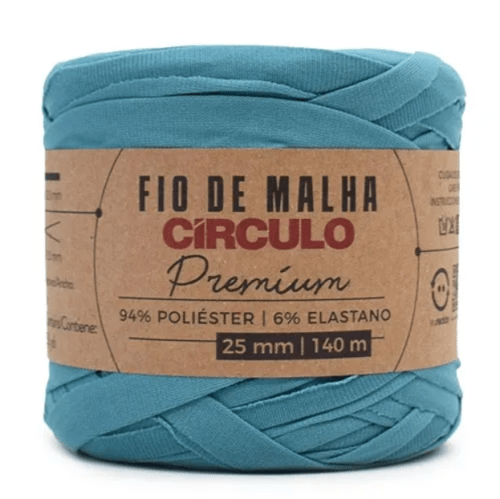 Fio de Malha Premium Circulo Várias Cores 25mm 140mts 432512