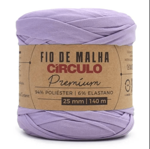 Fio de Malha Premium Circulo Várias Cores 25mm 140mts 432512
