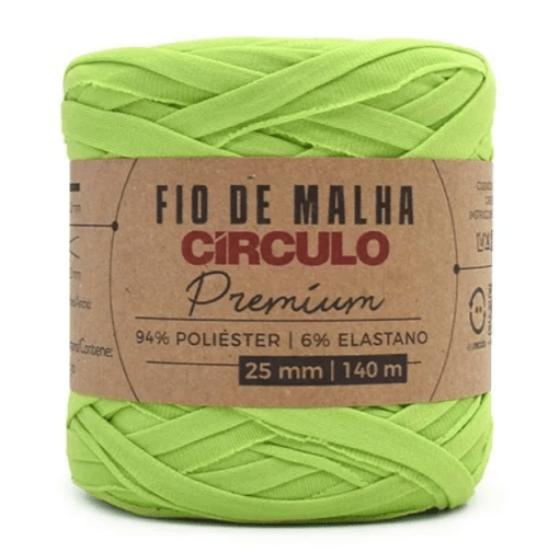 Fio de Malha Premium Circulo Várias Cores 25mm 140mts 432512