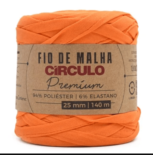 Fio de Malha Premium Circulo Várias Cores 25mm 140mts 432512