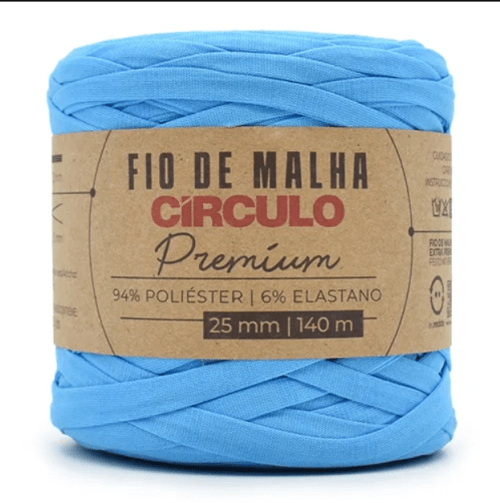Fio de Malha Premium Circulo Várias Cores 25mm 140mts 432512