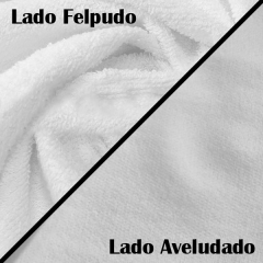 Tecido Felpudo Atoalhado Velour Roupao Branco Dohler