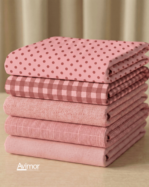 Kit 5 Tecidos Composê Tricoline 100% Algodão Coloré Várias Cores KT060