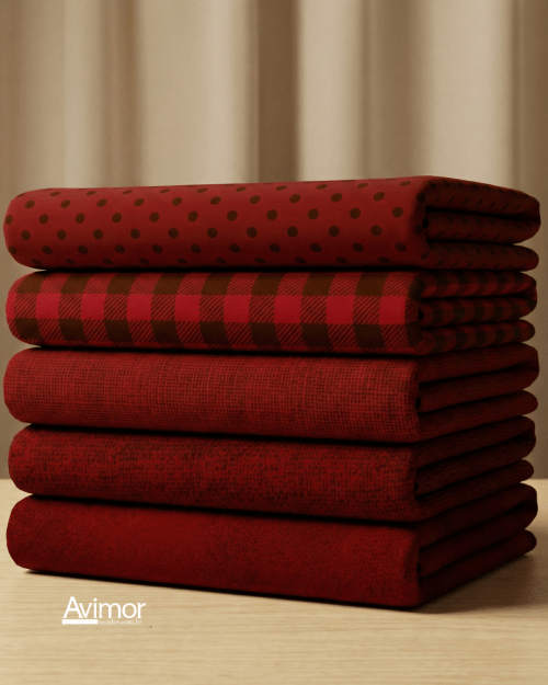 Kit 5 Tecidos Composê Tricoline 100% Algodão Coloré Várias Cores KT060