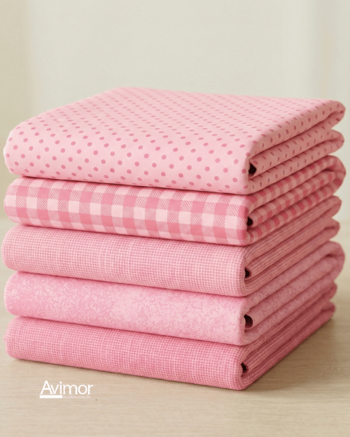 Kit 5 Tecidos Composê Tricoline 100% Algodão Coloré Várias Cores KT060