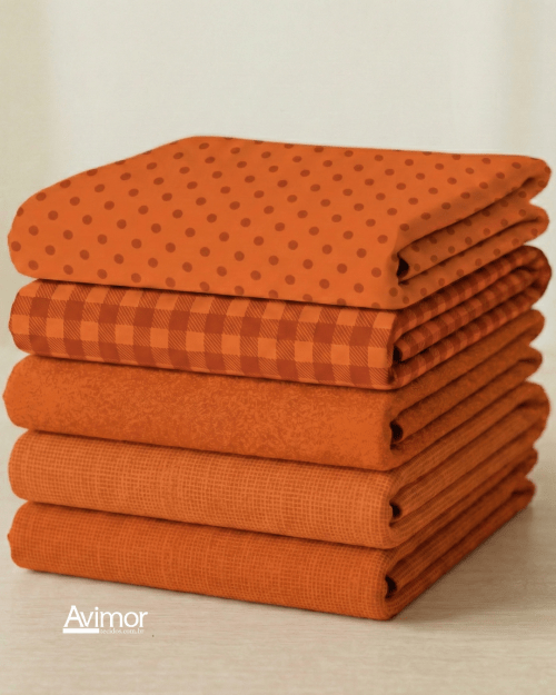 Kit 5 Tecidos Composê Tricoline 100% Algodão Coloré Várias Cores KT060