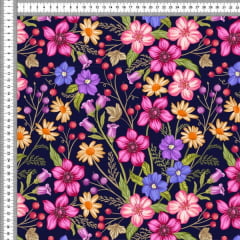 Sarja Estampada Impermeável Floral Primavera 9100e5585