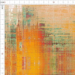 Sarja Estampada Impermeável Batik Laranja 9100e5120