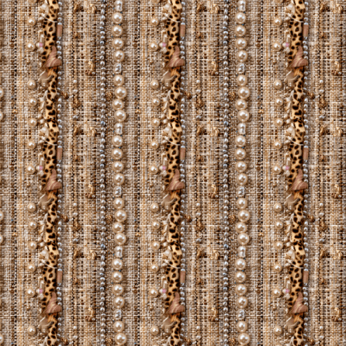 Sarja Impermeável Estampada Efeito 3D Elegância Natural 9100e15242