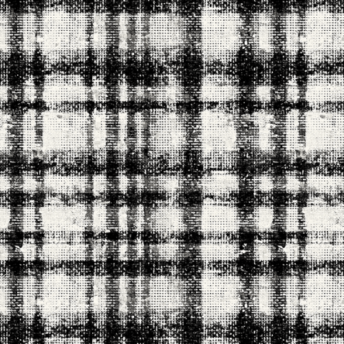 Sarja Impermeável Estampada Xadrez Tweed Preto 9100E16402