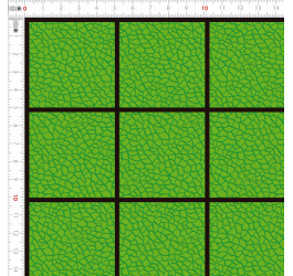 Sarja Impermeável Grid Craquelado Verde 9100e7640