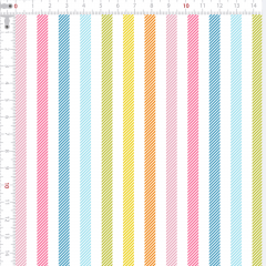 Sarja Impermeável Listrado Colorido 9100e6330