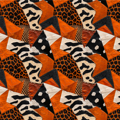 Sarja Impermeavel Mosaico de Couro 9100E15620