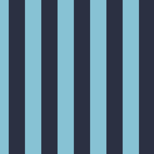 Tecido Sarja Impermeável Estampada Listrado Azul 9102E750