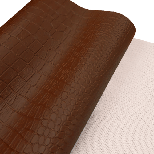 Sintético Croco Marrom (0,50X1,40 MTS) 	JC6319