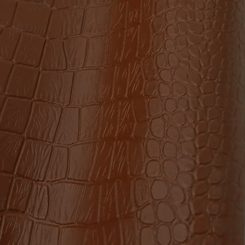 Sintético Croco Marrom (0,50X1,40 MTS) 	JC6319