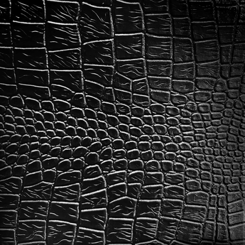 Sintético Croco Preto (0,50X1,40 MTS) JC5196