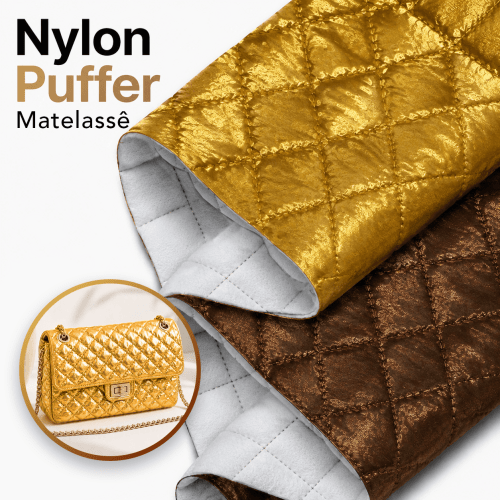 Nylon Puffer Matelassê 100153 Nylon Puffer Matelassê 100153