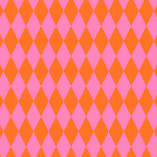 Composê Coleção Prisma Laranja e Rosa (0,50x0,75cm)