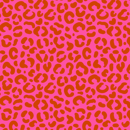 Composê Coleção Prisma Laranja Escuro e Rosa (0,50x0,75cm)