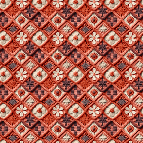 Tecido Tricoline Digital 3D Flores de Lã 9100E14368