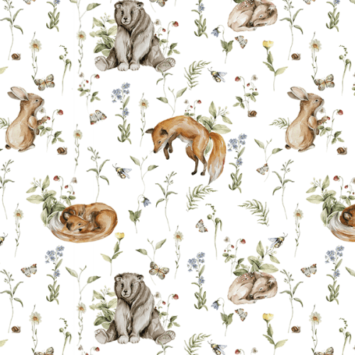 Tecido Tricoline Digital Animais Silvestres 9100e15760