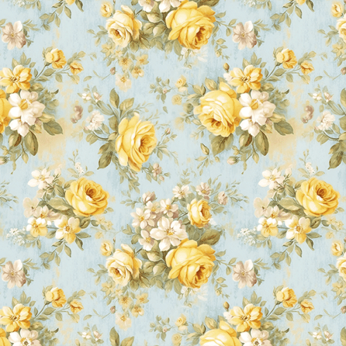 Tecido Tricoline Digital Botões Flores 9100e15748